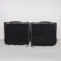 1995-1998 Porsche 911 993 Coupe Rear Seat Backrest Pair Black OEM Used