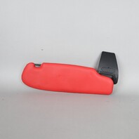 2006-2012 Porsche 911 997 Convertible Left Sun Visor Red Leather OEM