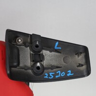 2006-2012 Porsche 911 997 Convertible Left Sun Visor Red Leather OEM