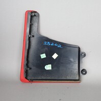 05-12 Porsche 911 Boxster Cayman Stereo Side Trim Set Leather Red OEM