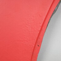 05-12 Porsche 911 Boxster Cayman Stereo Side Trim Set Leather Red OEM