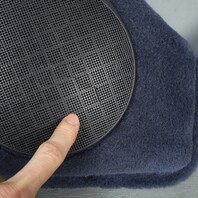 1995-1998 Porsche 911 993 Door Panel Pocket Pair M490 Sound Blue OEM Used NOTE