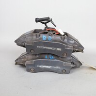 1997-2012 Porsche Boxster Cayman Rear Brake Calipers Brembo Set Black OEM Used