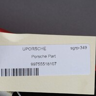 2005-2012 Porsche 911 997 Convertible Left Windshield Pillar Trim Leather OEM