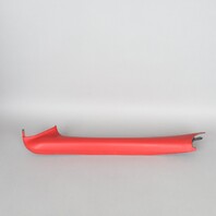 2005-2012 Porsche 911 997 Convertible Left Windshield Pillar Trim Leather OEM