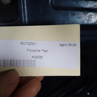1997-2004 Porsche 911 Boxster Hood Ocean Blue 99651101102 OEM Used