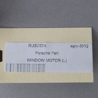 1999-2002 Porsche Boxster 986 Left Door Window Motor 99662410102 OEM Used