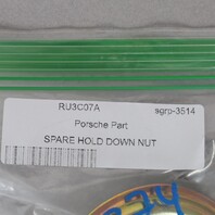 Porsche 911 Boxster Emergency Spare Tire Hold Plate Wing Nut OEM OEM