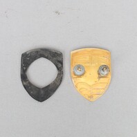 Porsche 911 Boxster Cayenne Hood Emblem Crest Badge 99355921100 OEM Used