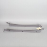 1990-1998 Porsche 911 964 993 Coupe Quarter Window Trim Pair Grey OEM Used