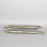 1990-1998 Porsche 911 964 993 Coupe Quarter Window Trim Pair Grey OEM Used