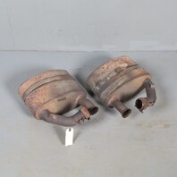 1995-1998 Porsche 911 993 Exhaust Muffler Right Left Pair 99311104504 OEM Used