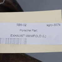 2005-2008 Porsche 911 3.6 Left Exhaust Manifold 99711110301 OEM Used