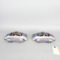1999-2012 Porsche 911 996 Rear Brake Calipers Brembo Set Pair Black OEM Used