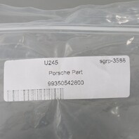 1995-1998 Porsche 911 993 Rear Bumper Guard Set Pair 99350542500 OEM Used