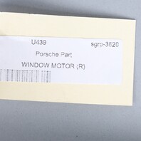 1999-2002 Porsche Boxster Right Door Window Motor 98662410202 OEM Used