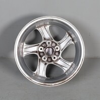 1999-2001 Porsche 911 996 Boxster 986 Front Wheel 18 X 7.5 Rim BENT AS IS