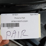 2014-2016 Porsche Panamera Headlights Pair Right Left Tinted OEM Used