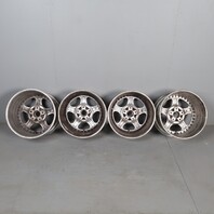 Porsche 993 Speedline Replica Wheels Rim Set 18X8.5 / 18X10 NOTE BENT AS IS