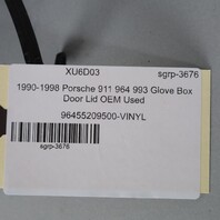1990-1998 Porsche 911 964 993 Glove Box Door Lid OEM