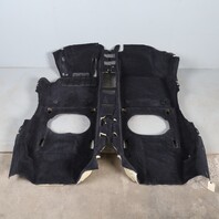 1999-2004 Porsche 911 996 Convertible Floor Carpet Black 99655101104 OEM Used