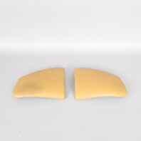 1999-2004 Porsche 911 Boxster Front Console Trim Cover Pair Beige OEM
