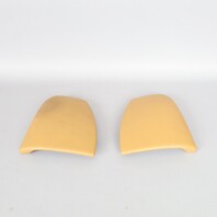 1999-2004 Porsche 911 Boxster Front Console Trim Cover Pair Beige OEM