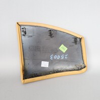 1999-2004 Porsche 911 Boxster Front Console Trim Cover Pair Beige OEM