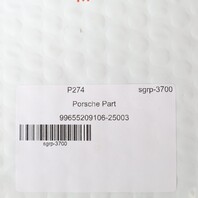 1999-2004 Porsche 911 Boxster Front Console Trim Cover Pair Beige OEM