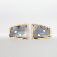 1999-2004 Porsche 911 Boxster Front Console Trim Cover Pair Beige OEM