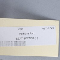1997-2004 Porsche Boxster Left Seat Switch Standard OEM Used