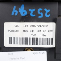 2000 Porsche Boxster 2.7 Speedometer Instrument Cluster 98664110405 OEM Used