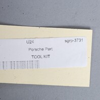 1999-2004 Porsche 911 Boxster Emergency Tool Kit Lug Wrench 99672111500 OEM Used