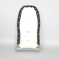 1999-2004 Porsche 911 Boxster Front Seat Backrest Cushion Graphite Grey OEM Used