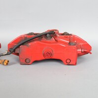 2002-2012 Porsche 911 996 997 Front Brake Calipers Brembo Set Pair Red OEM Used