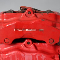 2002-2012 Porsche 911 996 997 Front Brake Calipers Brembo Set Pair Red OEM Used
