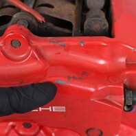 2002-2012 Porsche 911 996 997 Front Brake Calipers Brembo Set Pair Red OEM Used