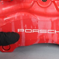 2002-2012 Porsche 911 996 997 Front Brake Calipers Brembo Set Pair Red OEM Used