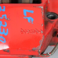 2002-2012 Porsche 911 996 997 Front Brake Calipers Brembo Set Pair Red OEM Used