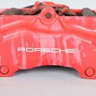 2002-2012 Porsche 911 996 997 Front Brake Calipers Brembo Set Pair Red OEM Used
