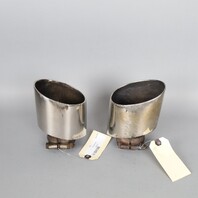 1995-1998 Porsche 911 993 Exhaust Muffler Tip Pair EP5110 Tequipment OEM Used