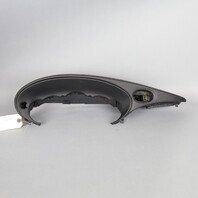 2002-2004 Porsche 911 996 Speedometer Cover Trim Leather Black OEM Used