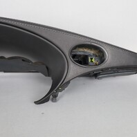 2002-2004 Porsche 911 996 Speedometer Cover Trim Leather Black OEM Used