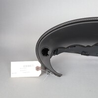 2002-2004 Porsche 911 996 Speedometer Cover Trim Leather Black OEM Used