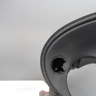 2002-2004 Porsche 911 996 Speedometer Cover Trim Leather Black OEM Used