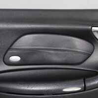 1999-2004 Porsche 911 996 Left Door Panel Leatherette Black OEM Used