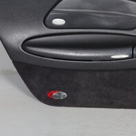 1999-2004 Porsche 911 996 Left Door Panel Leatherette Black OEM Used