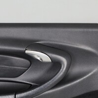 1999-2004 Porsche 911 996 Left Door Panel Leatherette Black OEM Used