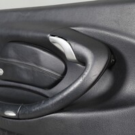 1999-2004 Porsche 911 996 Left Door Panel Leatherette Black OEM Used