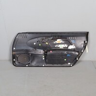 1999-2004 Porsche 911 996 Left Door Panel Leatherette Black OEM Used